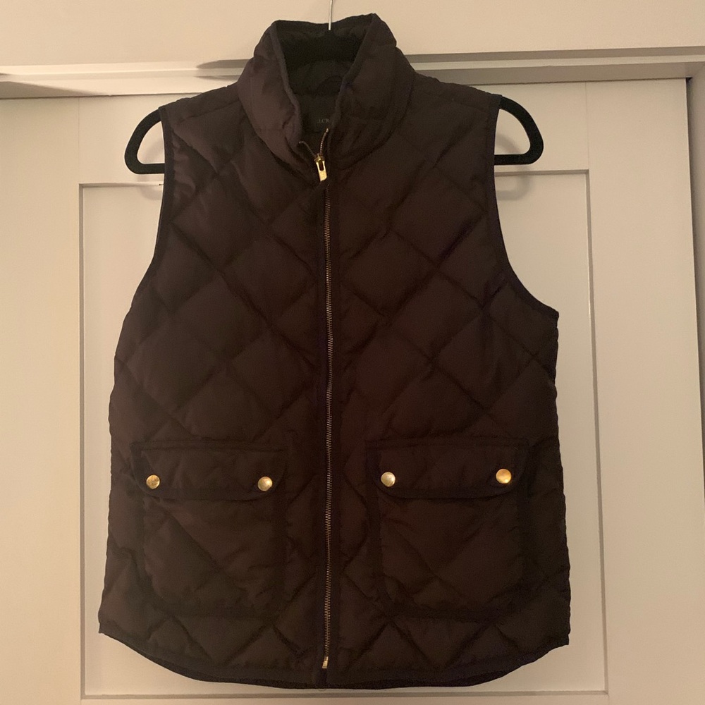 J. Crew Excursion Quilted Down Vest